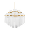 Corbett Celestial 6 Light Aged Brass Chandelier Ceiling Light Clearance