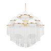 Corbett Celestial 12 Light Aged Brass Chandelier Ceiling Light