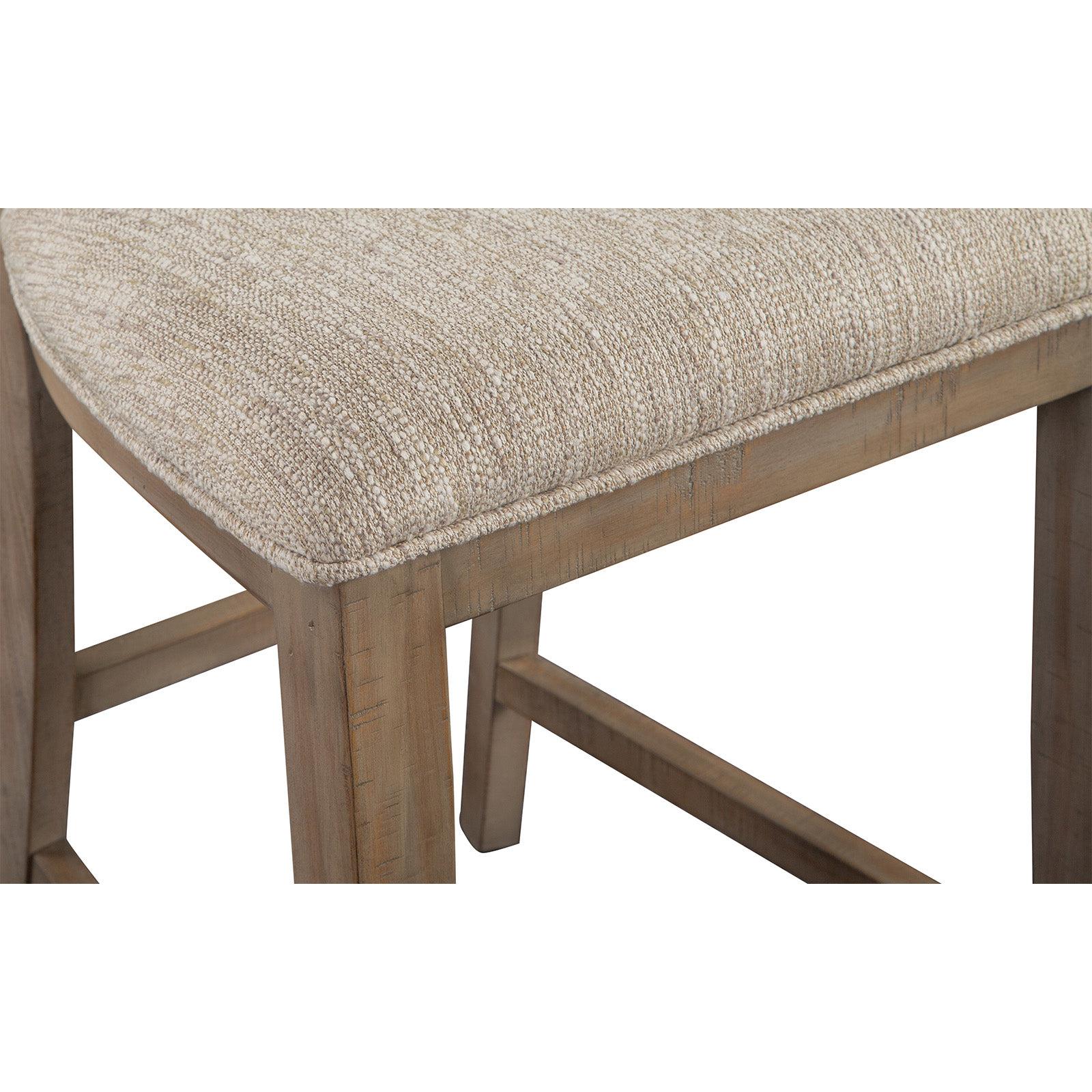 Magnussen Home Paxton Place Dovetail Grey Upholstered Counter Chair Set of 2