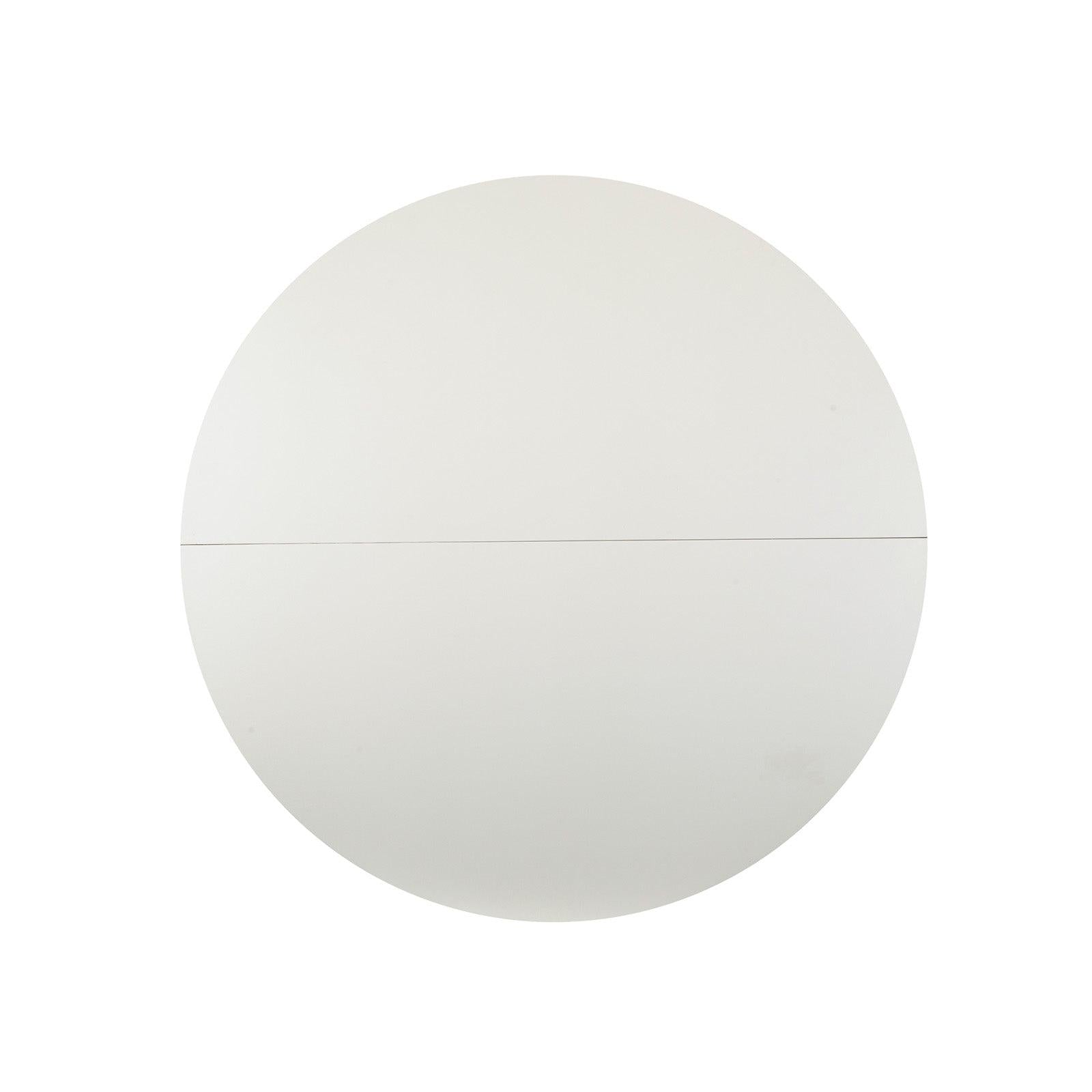 Magnussen Home Willowbrook Egg Shell White Extendable 48