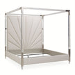 Michael Amini Penthouse Bed - Ash Gray