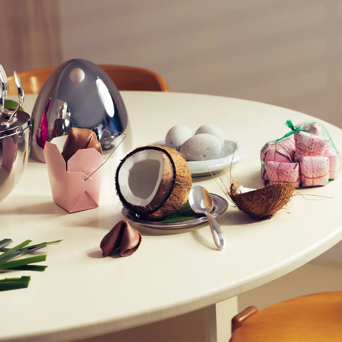 Christofle Mood Asia Silver-Plated Broth Spoon