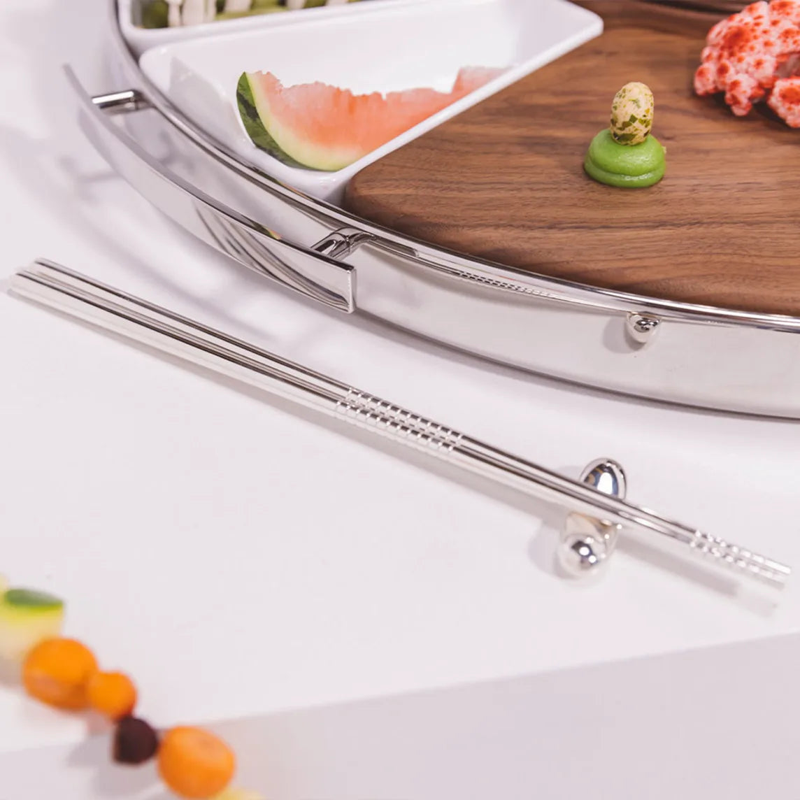 Christofle Mood Asia Silver-Plated Chopsticks Rest