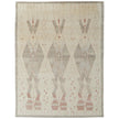Feizy Kasbah 69G3F Transitional Diamond Rug in Tan/Gray/Red