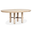 Salt Life Home Sunset Cove Sanibel Brown Extendable Round Dining Table