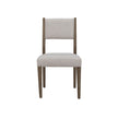 Magnussen Home Kavanaugh Weathered Kona Brown Upholstered Side Chair Set of 2