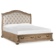 Magnussen Home Marisol Fawn Upholstered Sleigh Bed