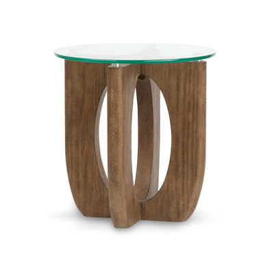 Magnussen Home Lainey Almond Round End Table