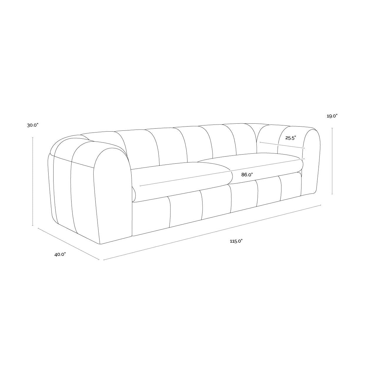 Sunpan Cyril Sofa Clearance
