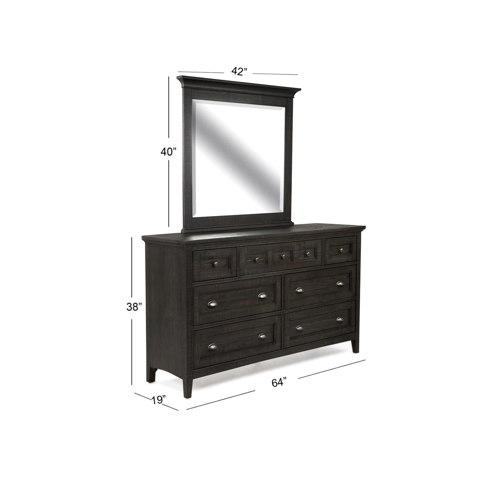 Magnussen Home Westley Falls Graphite Drawer Dresser