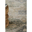 Feizy Augustine 39TVF Traditional Medallion, Tan/Green/Ivory, Rug