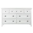 Magnussen Home Heron Cove Chalk White & Dovetail Grey Drawer Dresser