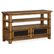 Magnussen Home Chesterfield Farmhouse Timber Rectangular Sofa Table