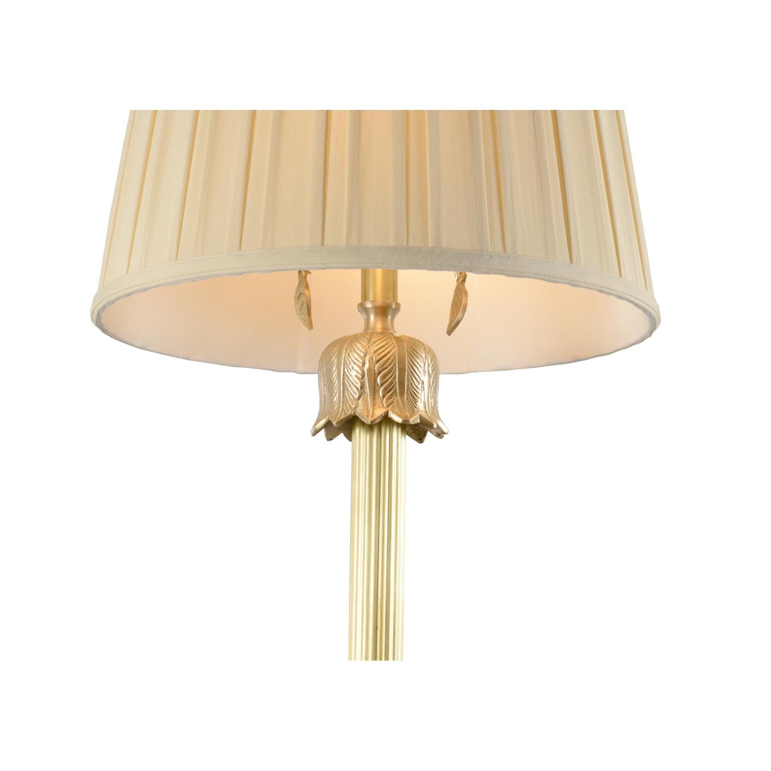 Wildwood The Breakers Brass Column Lamp