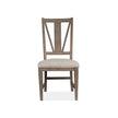 Magnussen Home Paxton Place Dovetail Grey Side Chair Set of 2