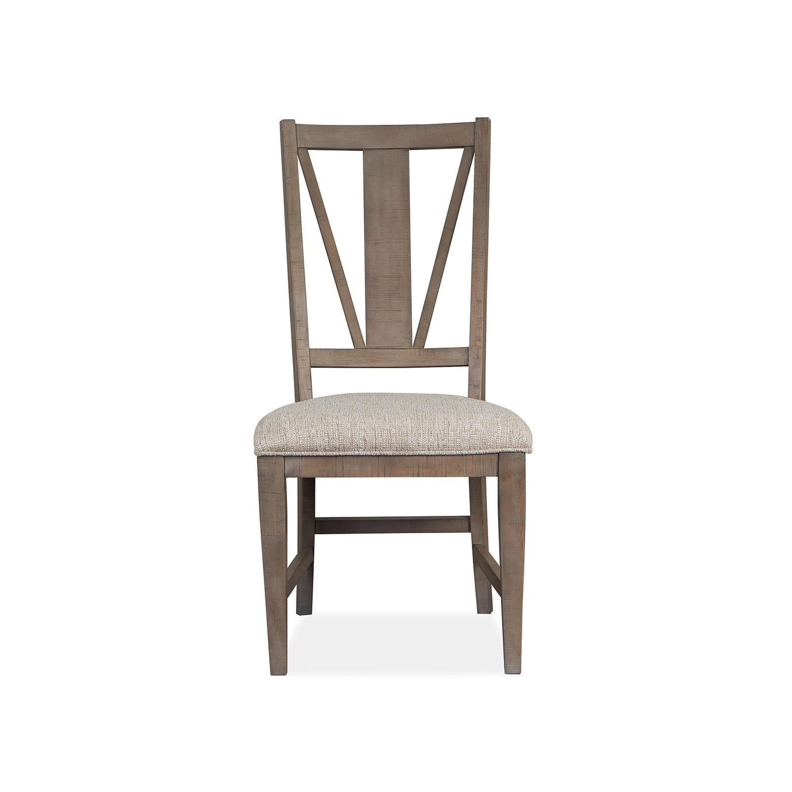Magnussen Home Paxton Place Dovetail Grey Side Chair Set of 2