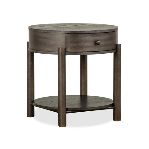 Magnussen Home Hadleigh Round End Table