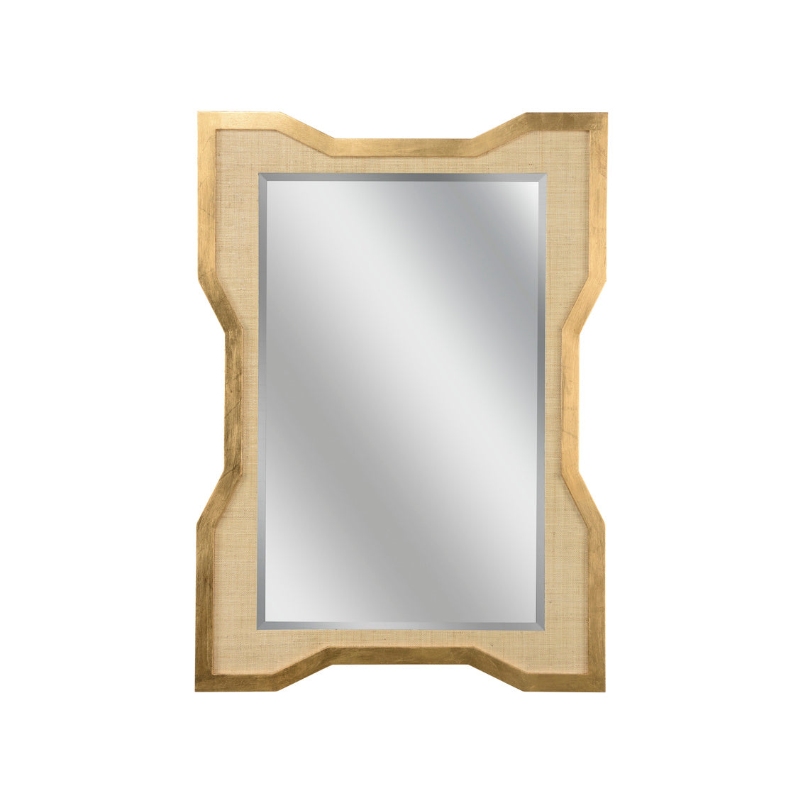 Wildwood Vanessa Gold Leaf Mirror