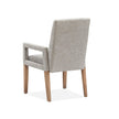 Magnussen Home Lindon Belgian Wheat Upholstered Arm Chair Set of 2