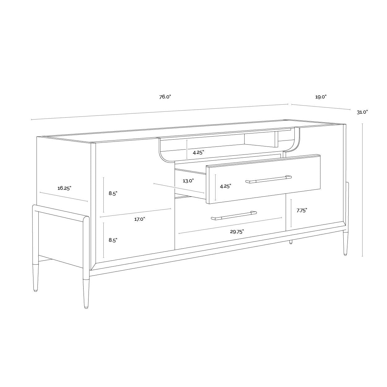 Sunpan Weldrick Sideboard