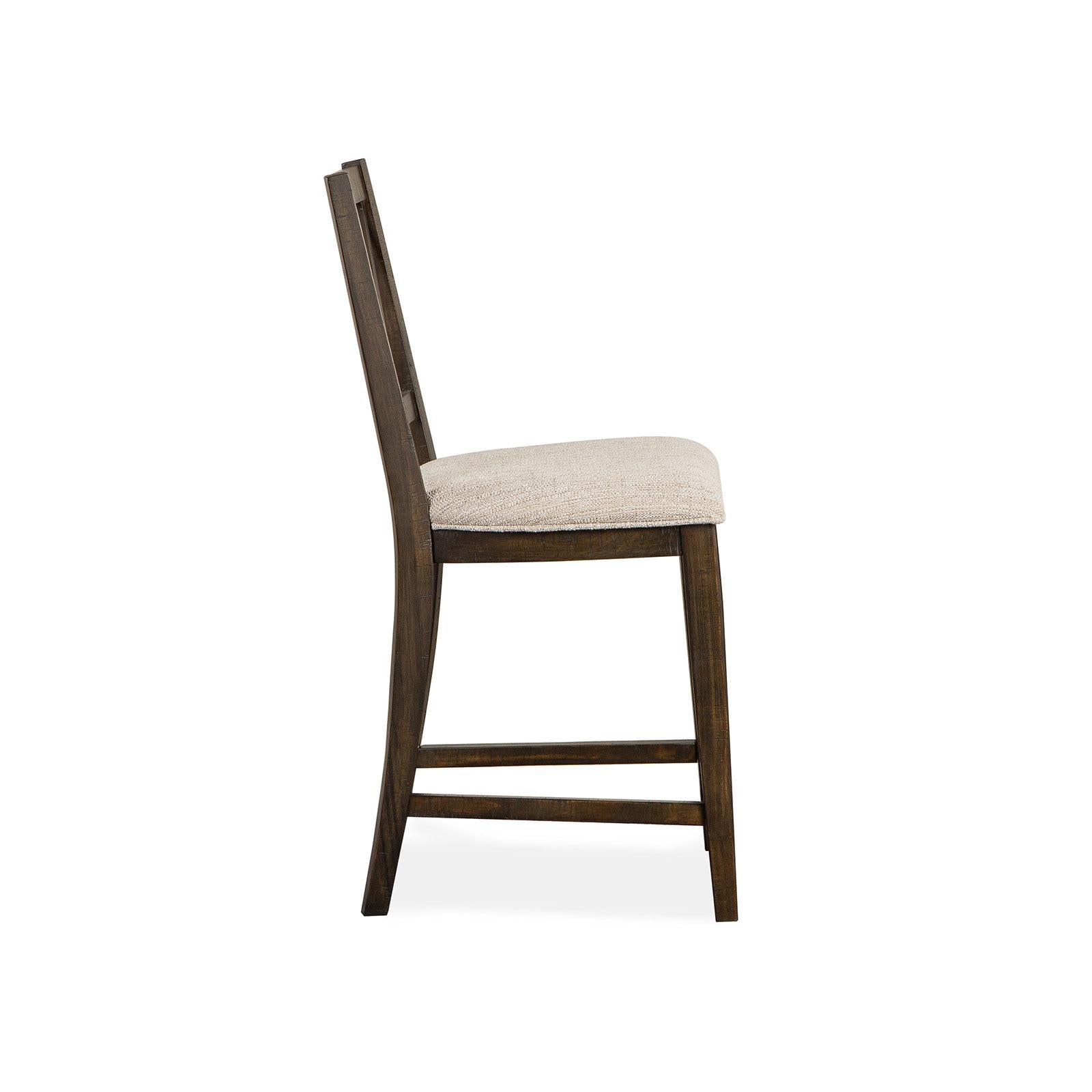 Magnussen Home Westley Falls Graphite Upholstered Counter Chair Set of 2