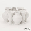 Global Views White Crackle Chinoise Bud Vase Wreath