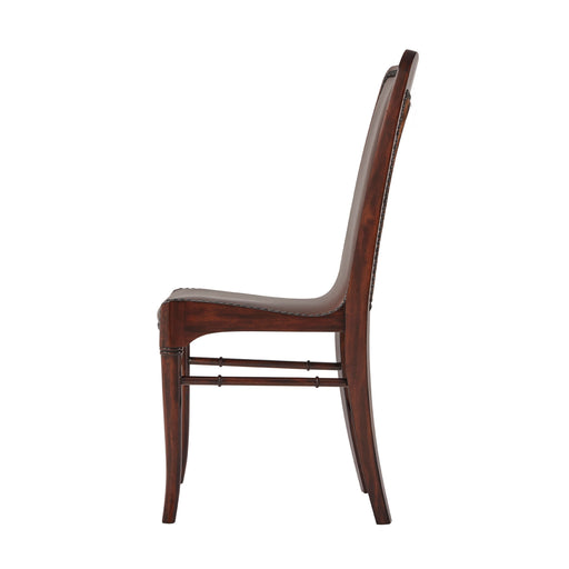 Theodore Alexander TA Originals Leather Sling Dining Chair