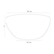 Arteriors Clint Large Coffee Table