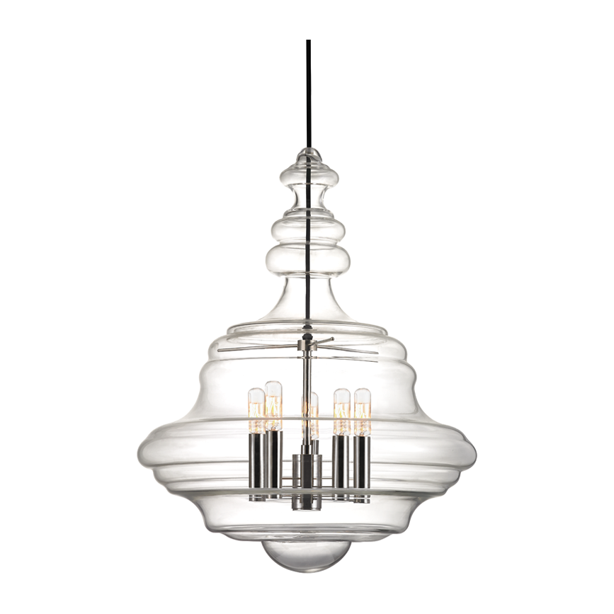 Hudson Valley Lighting Washington 5 Light 20 inch Lantern Ceiling Light
