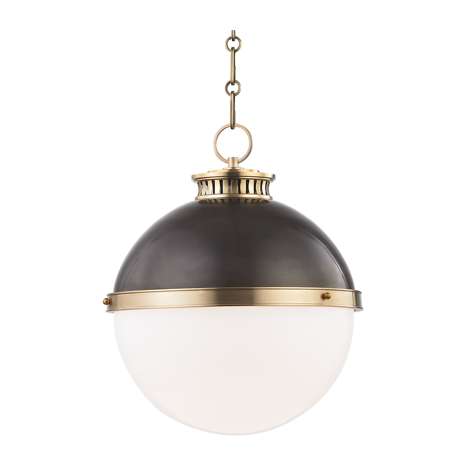 Hudson Valley Lighting Latham 1 Light 14.75 inch Pendant Ceiling Light