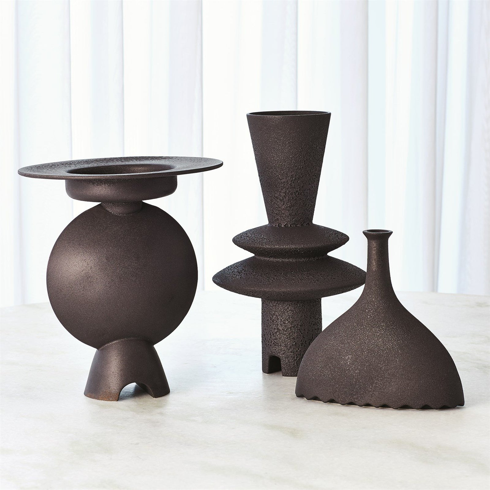 Global Views Camille Geometric Vase