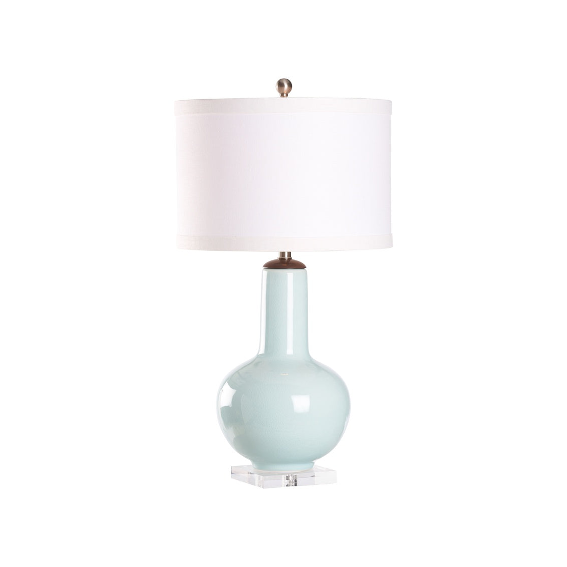 Wildwood Cayden Blue Glazed Lamp