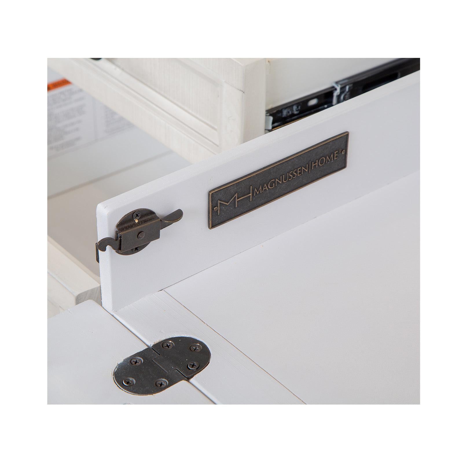 Magnussen Home Bronwyn Alabaster Desk