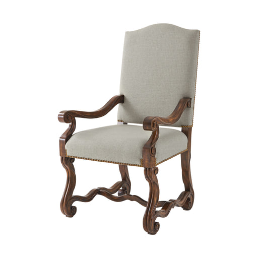 Theodore Alexander TA Originals Warmth By The Fireside Dining Arm Chair