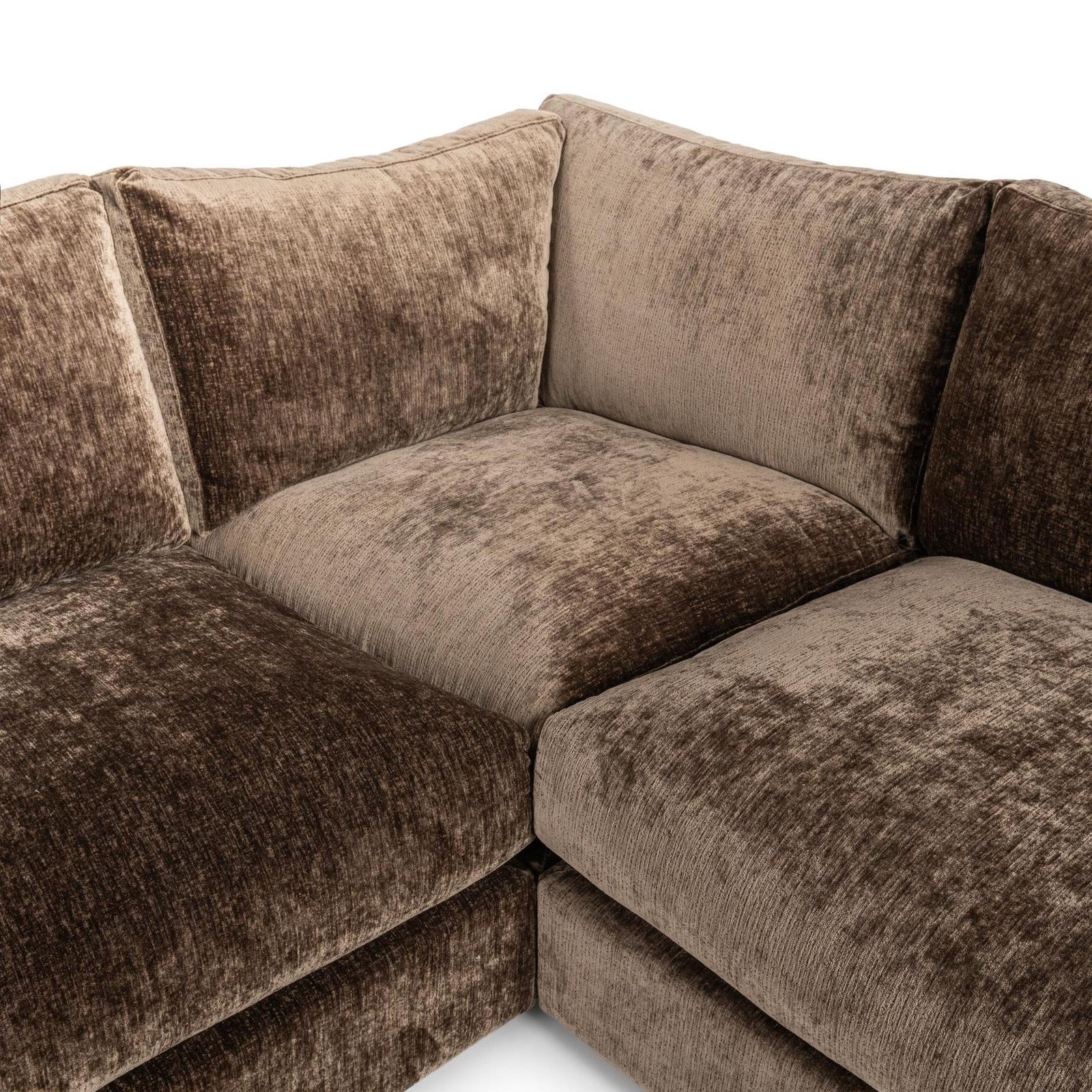 Classic Home Ludwig 5 Piece Sectional