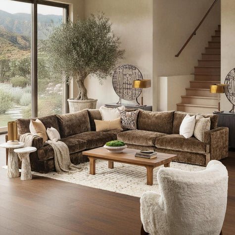 Classic Home Ludwig 5 Piece Sectional
