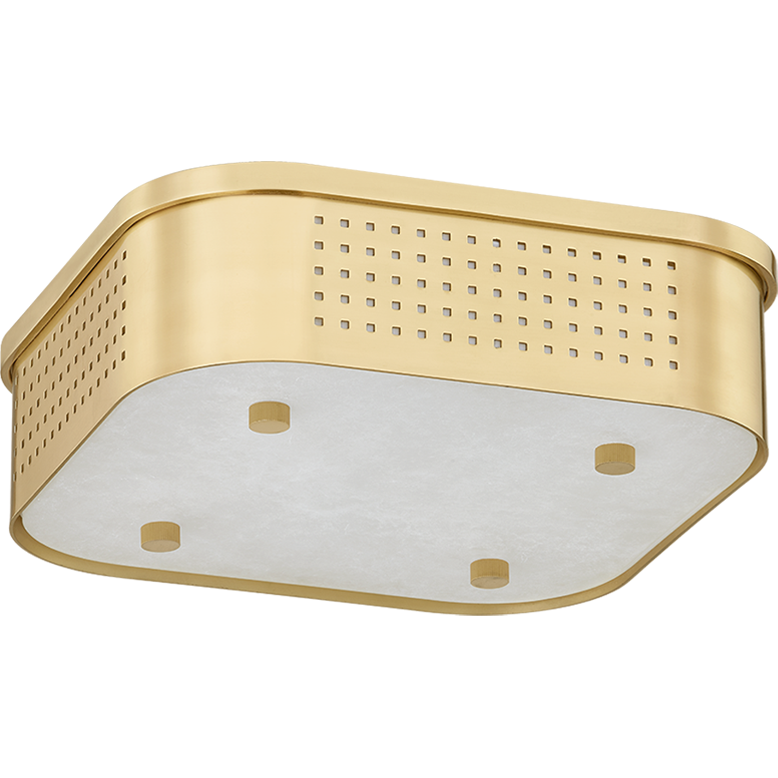 Hudson Valley Lighting Madison Square 1 Light 13.25 inch Flush Mount Ceiling Light