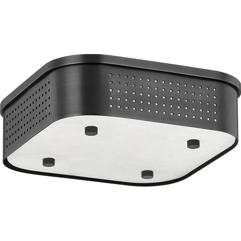 Hudson Valley Lighting Madison Square 1 Light 13.25 inch Flush Mount Ceiling Light