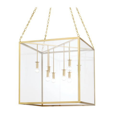 Hudson Valley Lighting Catskill 8 Light 24 inch Lantern Ceiling Light