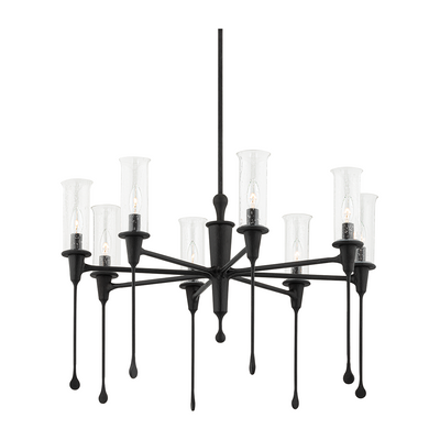 Hudson Valley Lighting Chisel 8 Light 31.75 inch Chandelier Ceiling Light Clearance