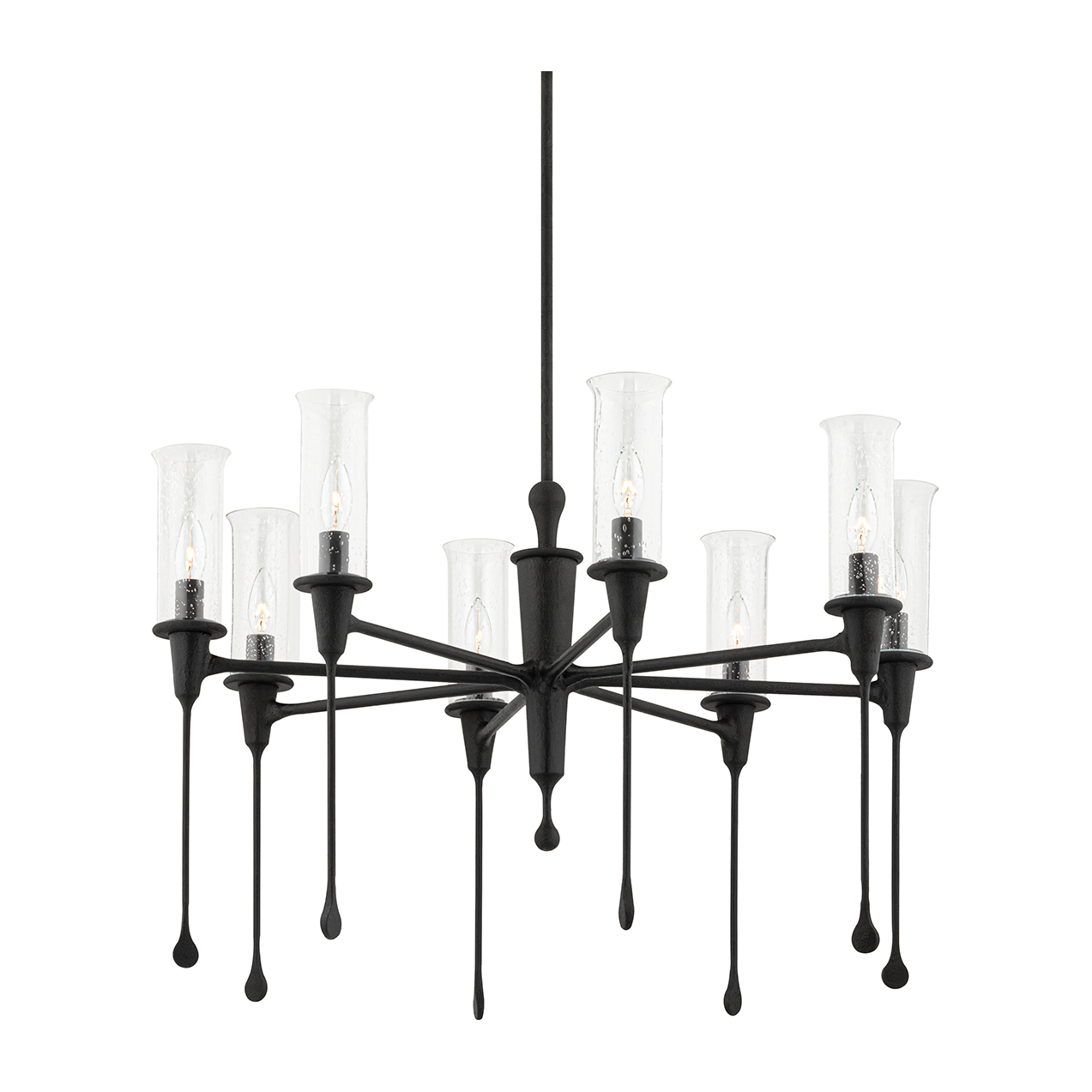 Hudson Valley Lighting Chisel 8 Light 31.75 inch Chandelier Ceiling Light Clearance