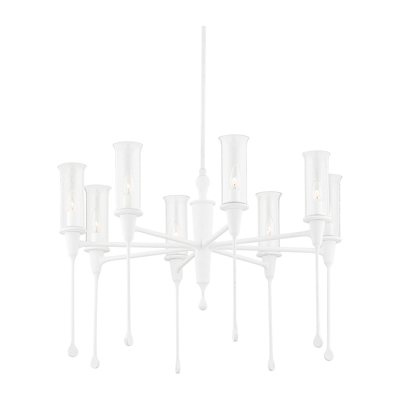 Hudson Valley Lighting Chisel 8 Light 31.75 inch Chandelier Ceiling Light Clearance