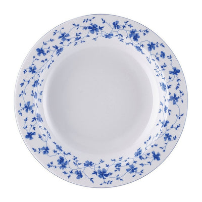 Rosenthal Form 1382 Blue Blossom Rim Soup Plate