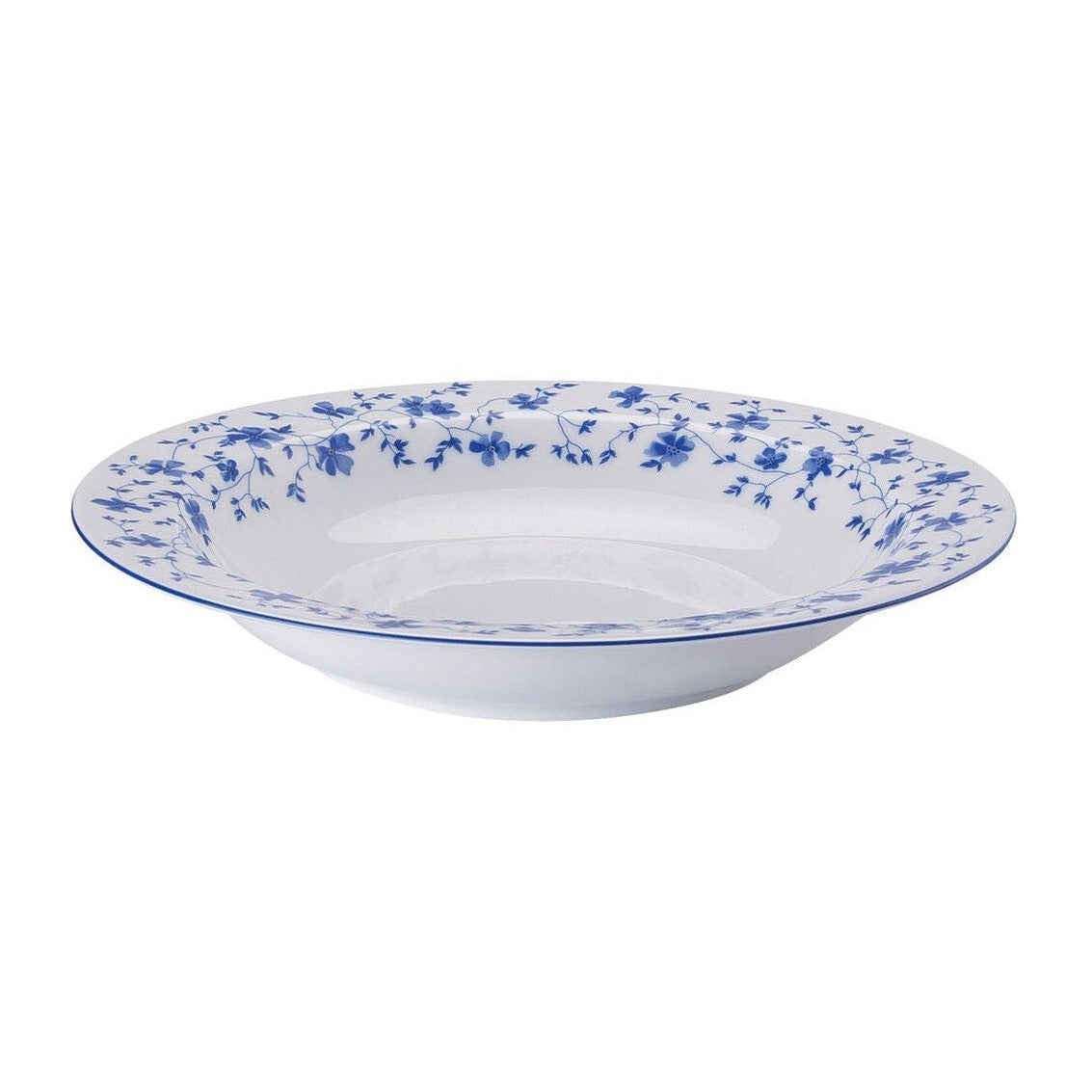 Rosenthal Form 1382 Blue Blossom Rim Soup Plate