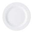 Rosenthal Form 1382 White Bread & Butter Rim Plate