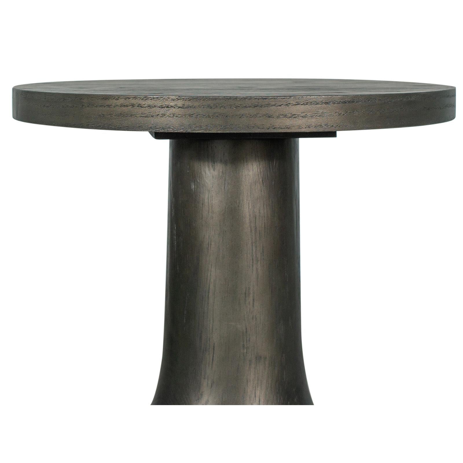 Magnussen Home Bosley Coffee Bean Round Accent Table