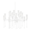 Hudson Valley Lighting Chisel 16 Light 41.25 inch Chandelier Ceiling Light Clearance