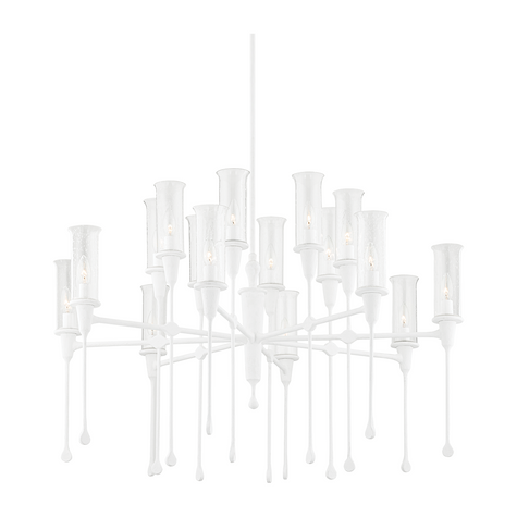 Hudson Valley Lighting Chisel 16 Light 41.25 inch Chandelier Ceiling Light Clearance