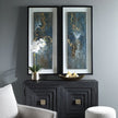 Uttermost Glimmering Agate Abstract Prints - Set of 2