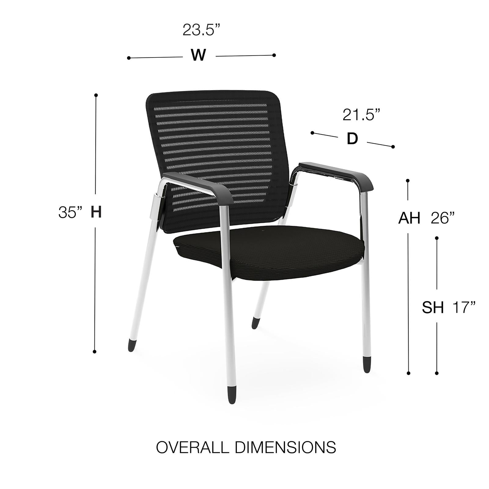 Euro Style Eon Visitor Chair
